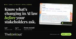 AI Regulatory Intelligence for Law Firms | Thelonious