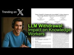 LLM Withdrawal: Impact on Knowledge Workers