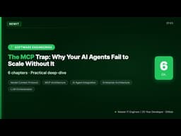 The MCP Trap: Why Your AI Agents Fail to Scale Without It | #NEWIT