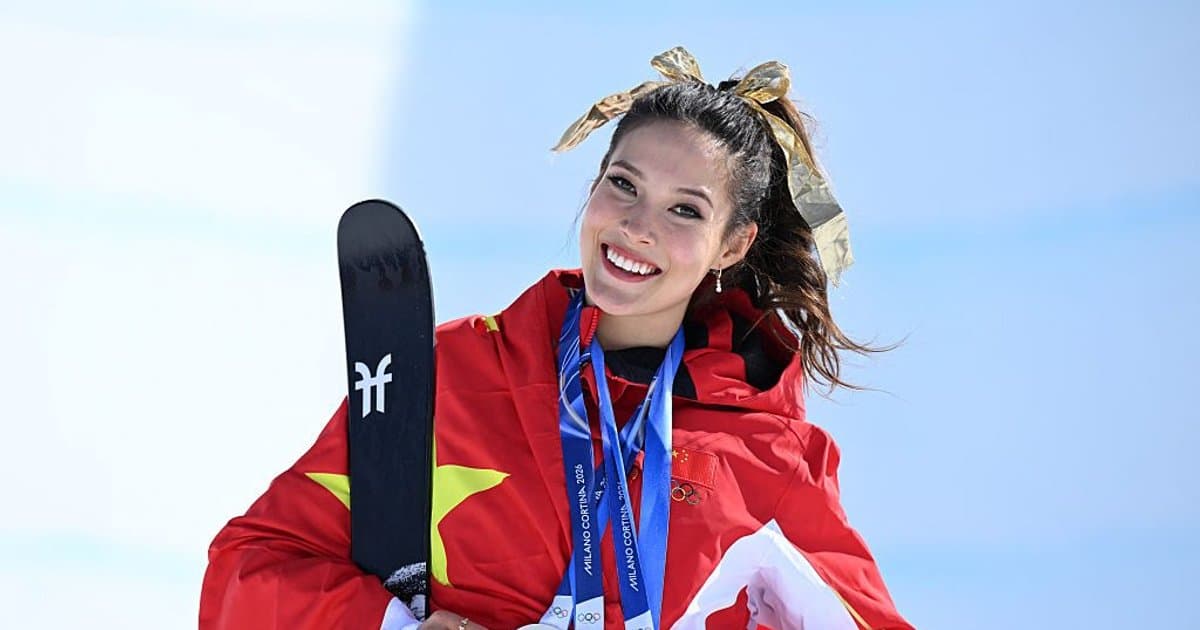 Why Armani Beauty Picked an Olympic Skier Over Hollywood