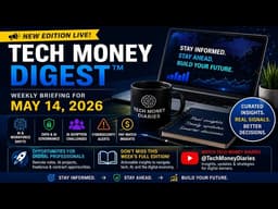 TECH MONEY DIGEST™ Weekly Briefing For May 14, 2026 | AI Shifts, Cyber Alerts, Remote Work & Digital