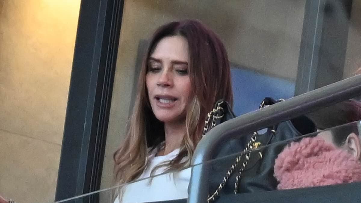 The Beckhams cheer on Inter Miami as Victoria and sons Romeo and Cruz support David's MLS team | Daily Mail Online