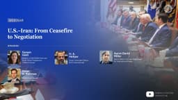 U.S.–Iran: From Ceasefire to Negotiation | Sanam Vakil, Aaron ...