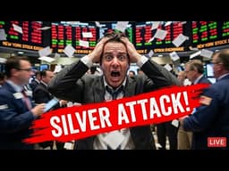 Silver & Gold Market Open: Rally or Crash? LIVE! 📈🚨
