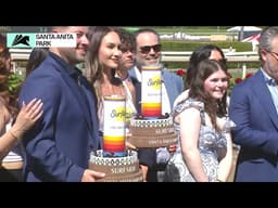 Meaning  Wins Santa Anita Oaks on Sunday, April 4th at Santa Anita Park