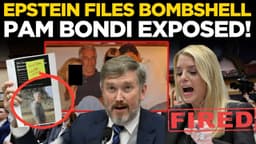 Pam Bondi LIVE: Explosive Closed-Door Epstein Files ...