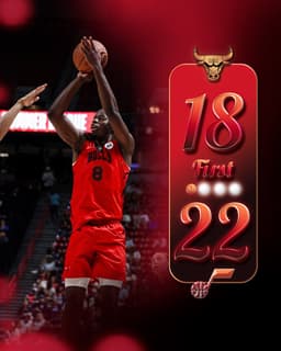 @chicagobulls: Caleb Wilson with 5 points and 2 blocks through the opening quarter vs. Utah. https://t.co/YsL3ufoeN...