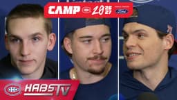 Hutson, F. Xhekaj + more Habs address the media at training camp | FULL PRESS CONFERENCES