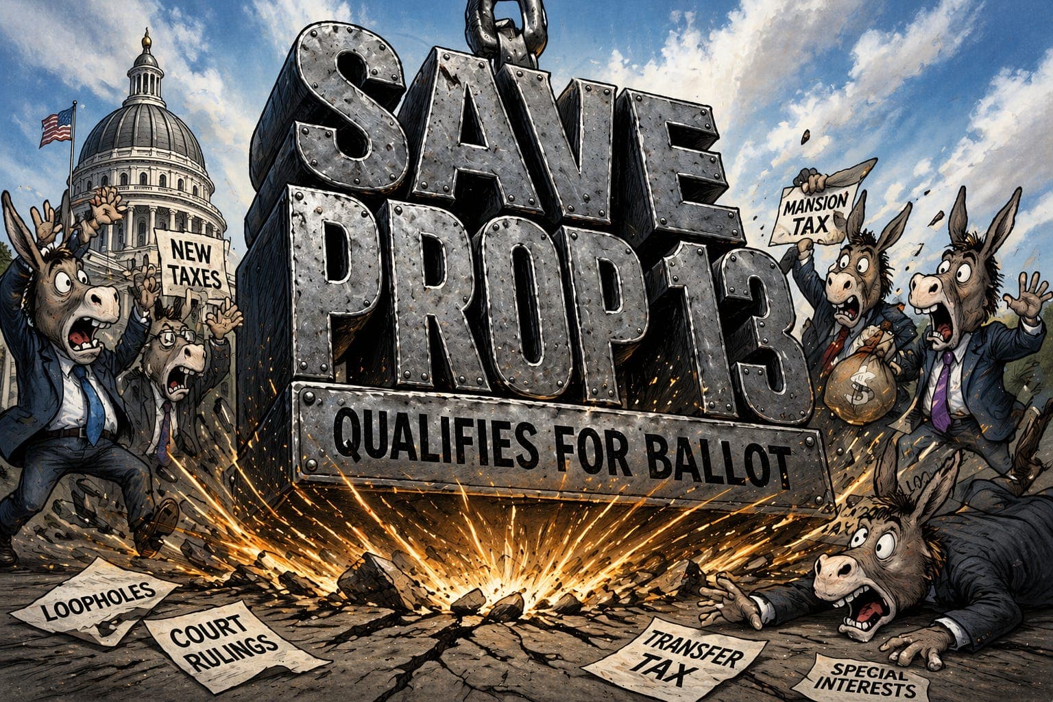 Save Prop. 13 Qualifies, Setting Up Major Tax Fight In California