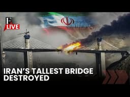 US Iran War LIVE: US-Israel Strikes Iran's Tallest Bridge; UAE, Bahrain Steel Sites Targeted by Iran