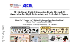 PhysX-Omni: Unified Simulation-Ready Physical 3D Generation for Rigid, Deformable, and Articulated Objects