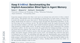 Keep It InMind: Benchmarking the Implicit-Association Blind Spot in Agent Memory