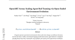 OpenART: Scaling Agent Red Teaming via Open-Ended Environment Evolution