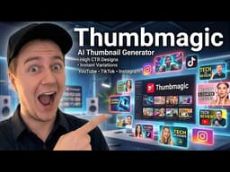 Thumbmagic – AI Thumbnail Generator for High-CTR YouTube Thumbnails