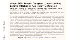 When EOS Tokens Disagree: Understanding Length Inflation in On-Policy Distillation