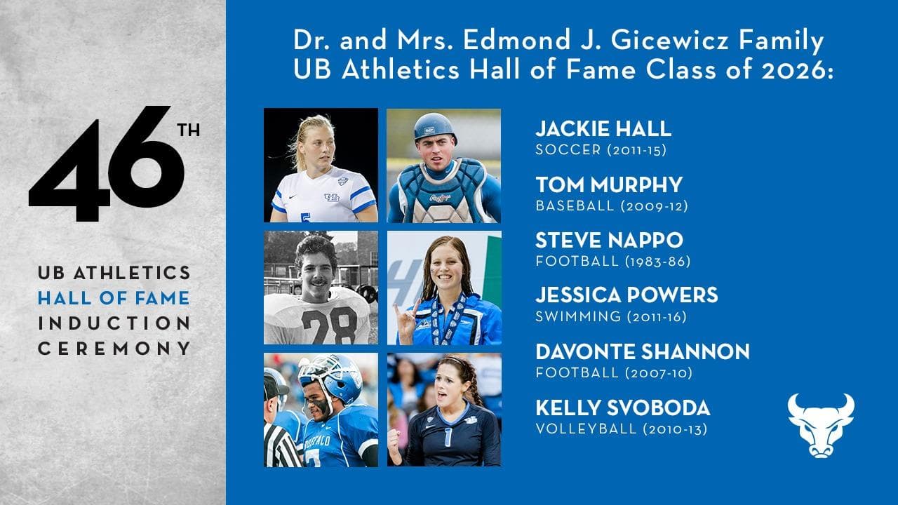 UB Athletics Hall of Fame Class of 2026 Announced