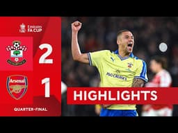 Saints pull off an INCREDIBLE win! 👏 | Southampton (2-1) Arsenal | Emirates FA Cup 2025-26