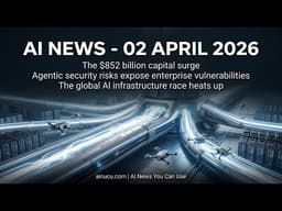 AI NEWS - April 4, 2026 | The $852B Surge, Massive Source Leaks, and the Corporate AI Layoffs