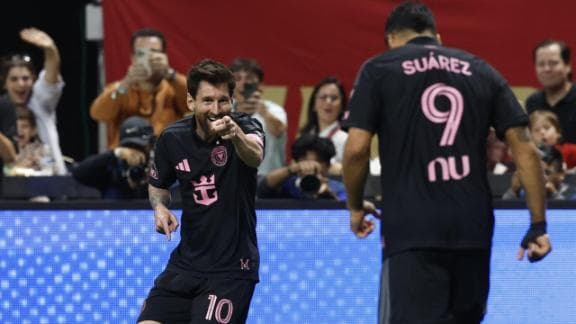 Messi magic! Inter Miami star scores twice in four-minute ...