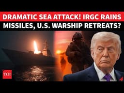 HUGE! US Aircraft Carrier Under IRAN ATTACK, ‘DOOMSDAY’ Missiles Pound Warship In Dramatic Strike