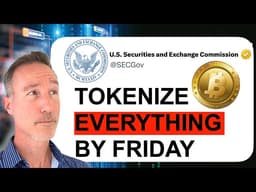 SEC & Wall Street Just Changed Everything for Crypto Holders.