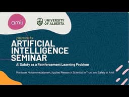 AI Safety as a Reinforcement Learning Problem · DS TV
