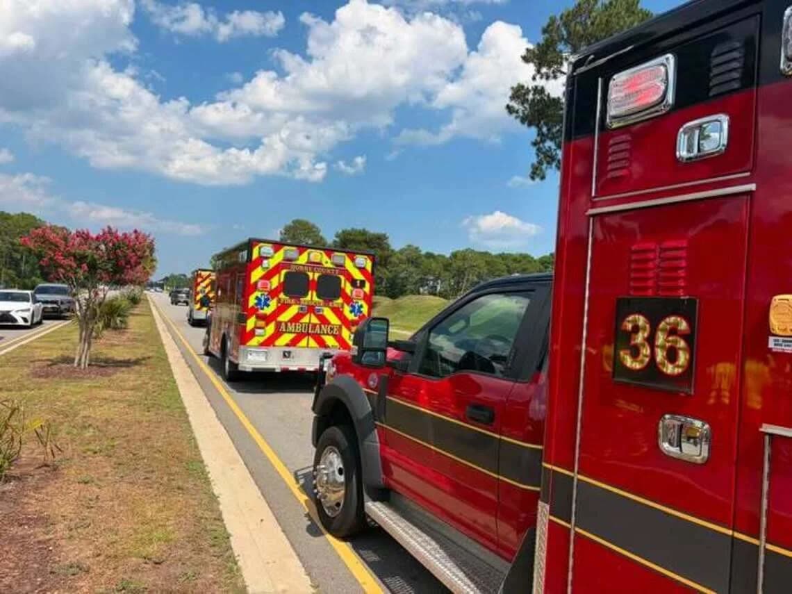 Horry County police officer among 4 taken to hospital after ...