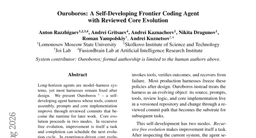 Ouroboros: A Self-Developing Frontier Coding Agent with Reviewed Core Evolution