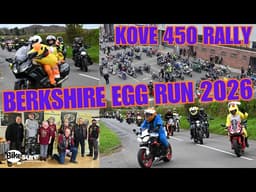 Riding the Berkshire Egg Run 2026 on My Kove 450 Rally 🏍️🐣