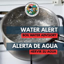 🚨 Boil Water Advisory for Hamblin Avenue in Battle Creek