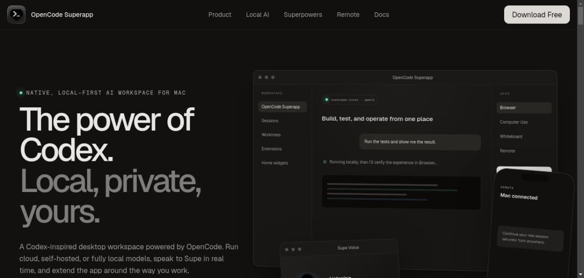 OpenCode Superapp Review - AI Tool Features and Tips