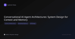 Conversational AI Agent Architectures: System Design for ...