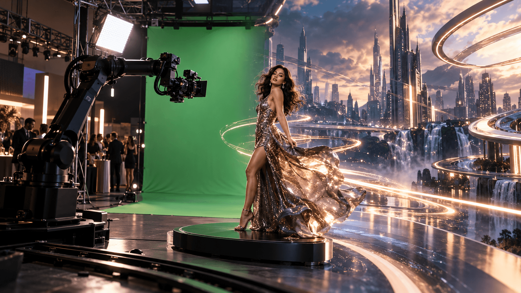 Greenscreen Glambot Blends Virtual Production With ...