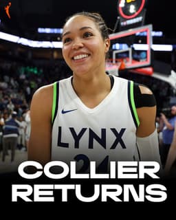 @WNBA: PHEE RETURNS 🚨

Napheesa Collier is set to make her season debut TODAY against the Seattle Storm.

3...