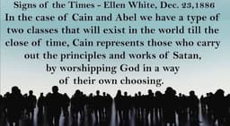 @3AngelsWatchman: The Sabbath was honored by all the children of Adam that remained loyal to God. But Cain and his des...