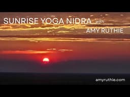 Morning / Sunrise Yoga Nidra Meditation || With Creek & Birdsong Background || NSDR