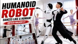 UBTECH Walker C1 Humanoid Robot Dances Like a Human