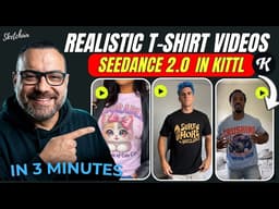 Kittl + Seedance 2.0: From T-Shirt Design to UGC Video in Minutes