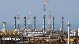 Israel attacks major Iranian petrochemical site after Trump's infrastructure threats - BBC News