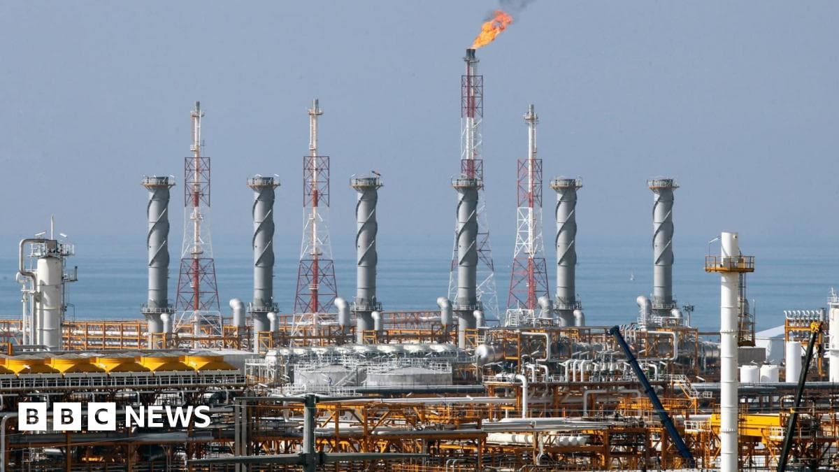 Israel attacks major Iranian petrochemical site after Trump's infrastructure threats - BBC News
