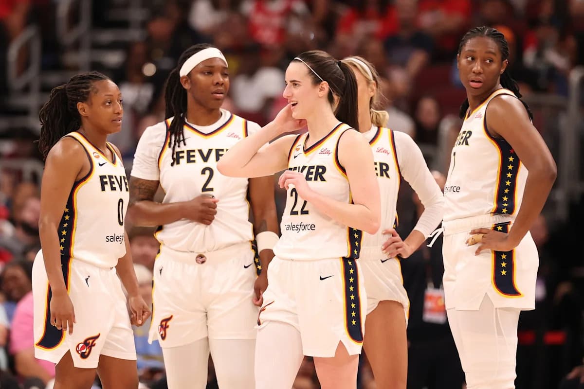 Caitlin Clark explains what 'really stands out' about Fever teammate ...