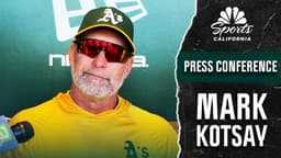 Athletics manager Mark Kotsay provides update on Brent ...