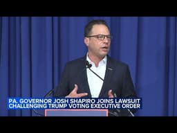Shapiro joins lawsuit challenging Trump’s executive order on voting