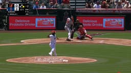 @MLB: Samuel Basallo sends one 434 feet to tie the game 😤 https://t.co/dOJ8rk1iZn
