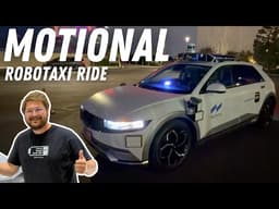 My First Autonomous Motional Ride! Hyundai Motor Group's Robotaxi Service