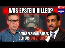 Rep. Ro Khanna Drops Bombshell on Epstein's Death | Tara Palmeri + Iran War Crisis