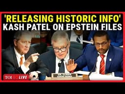 Epstein Files: Kash Patel NAMES Biden, Obama; 'WON'T LIE To Americans' | Watch