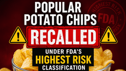 FDA Issues Highest-Risk Recall for Popular Potato Chips