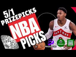 MY TOP NBA PICKS FOR TODAY | NBA PRIZEPICKS 5/1/2026 FRIDAY