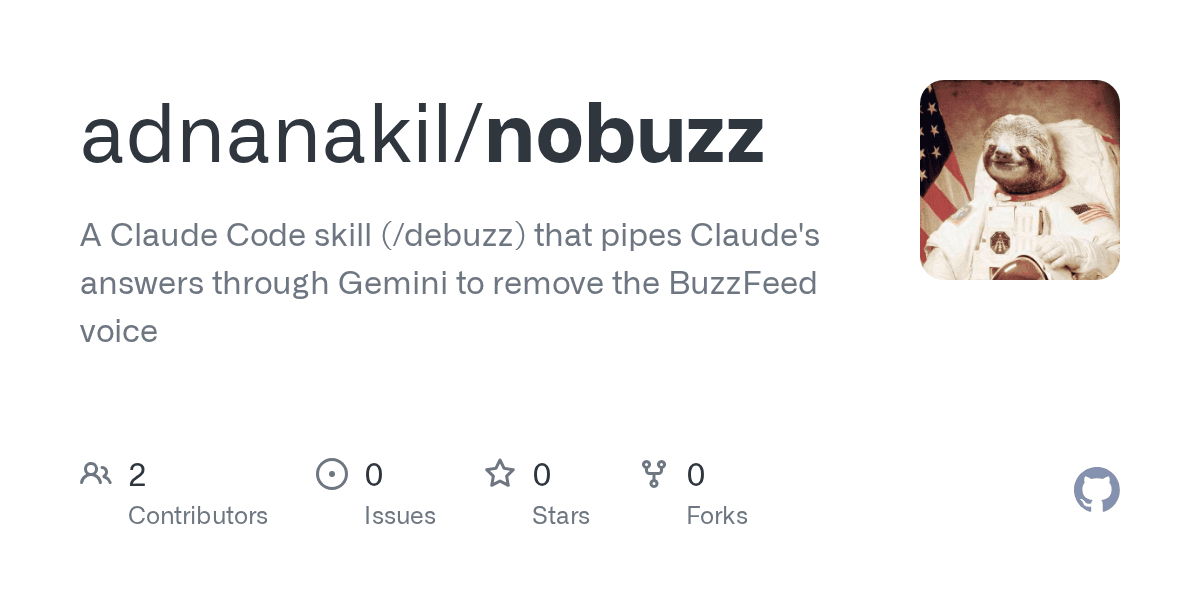 Claudette: Make Claude Stop Talking Like a BuzzFeed Article